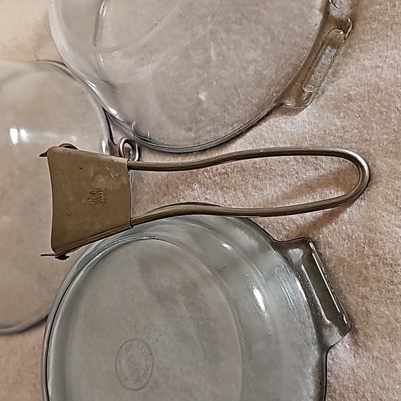 Vtg PYREX Flameware 817-832-833 w/handle - Picture 10 of 13